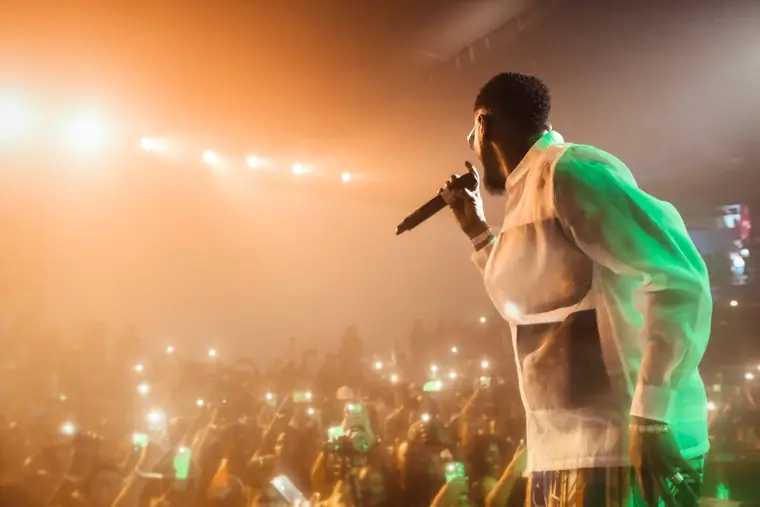 Live-Performance beim 808 Day